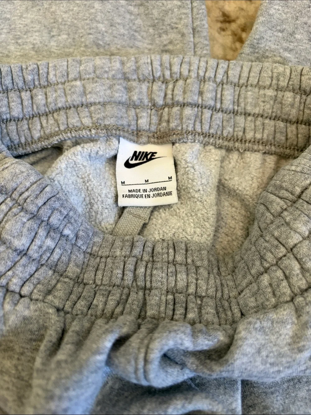 Nike Kids Gray Logo Fleece Joggers